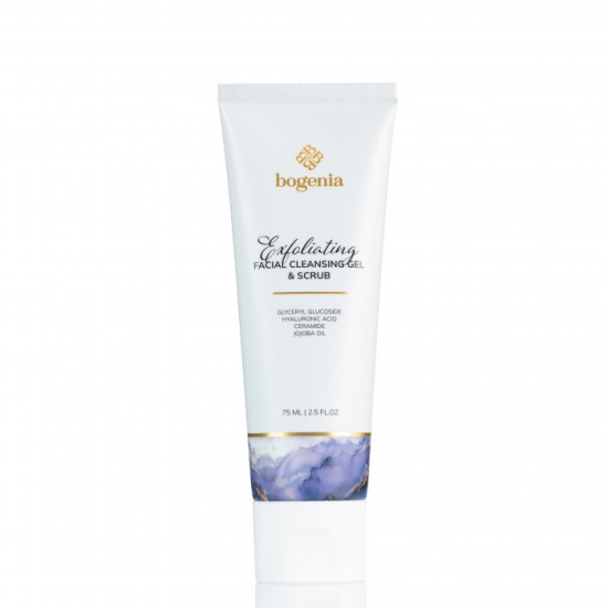 Відлущуючий гель-скраб Exfoliating Facial Cleansing Gel & Scrub Bogenia BG431